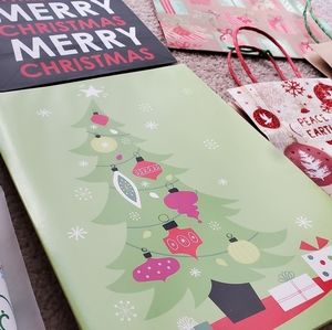 Gift bags and small box Christmas gift bags